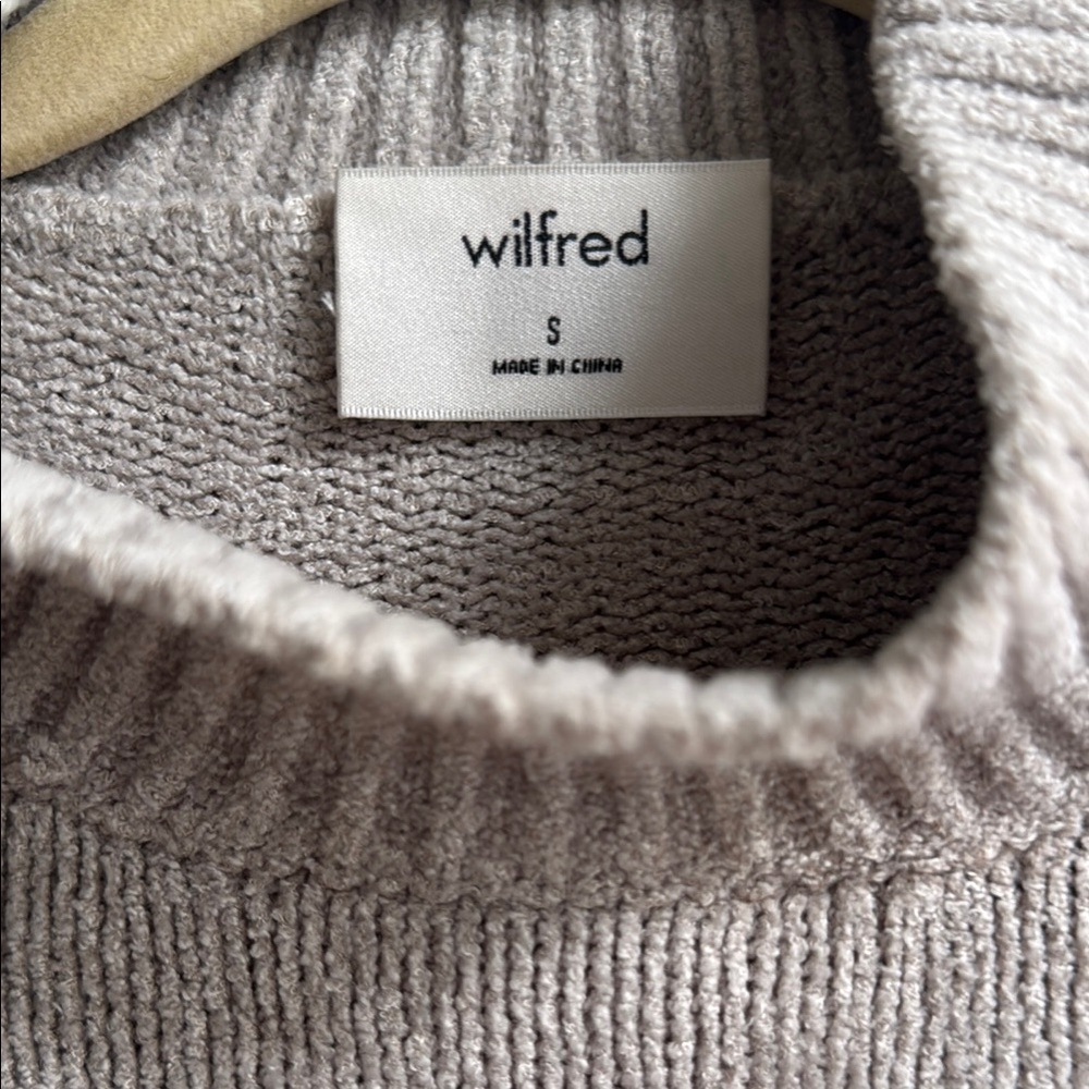 Wilfred Gray Ribbed Sweater - Picture 3 of 3